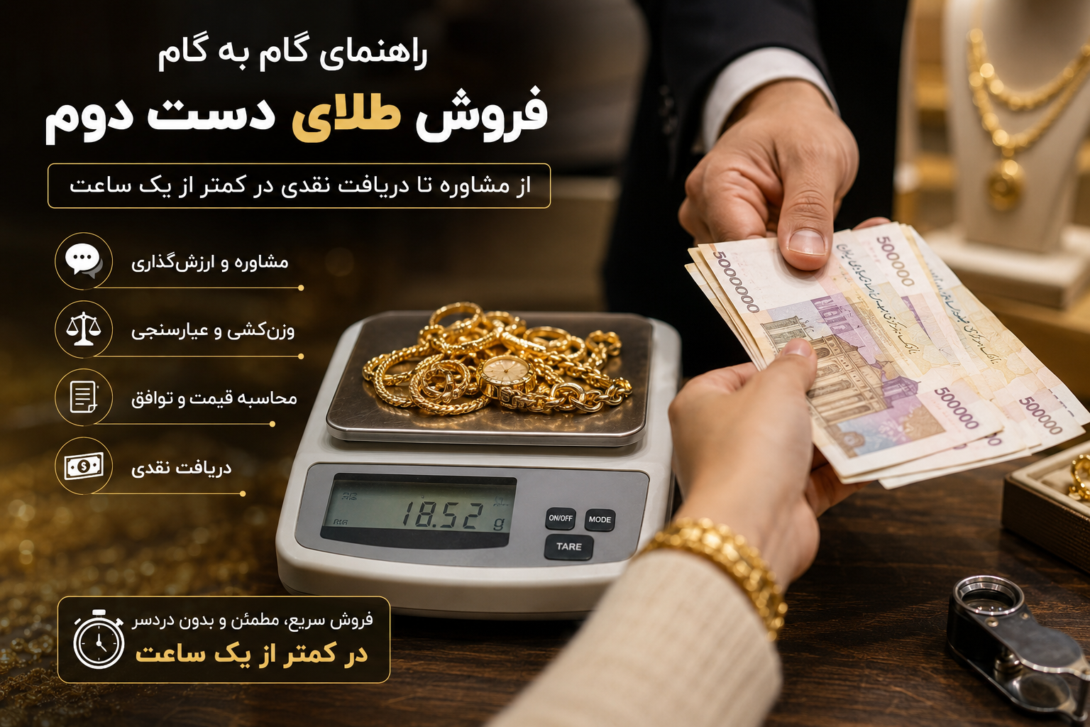 فروش طلای دست دوم