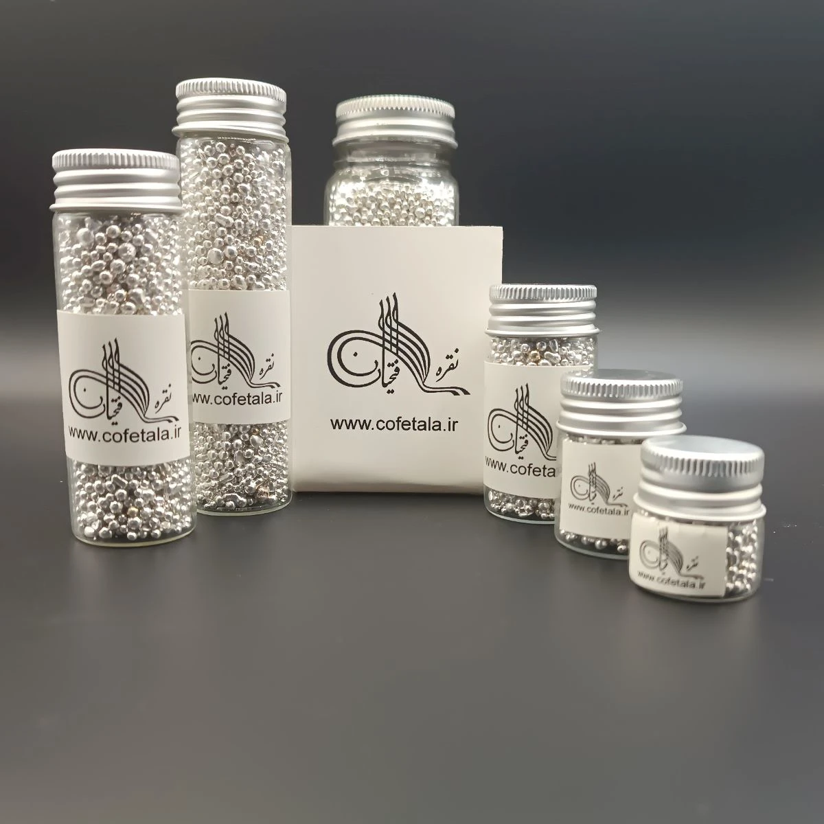 نقره گوارسه و شمش 1150 گرمی عیار 999