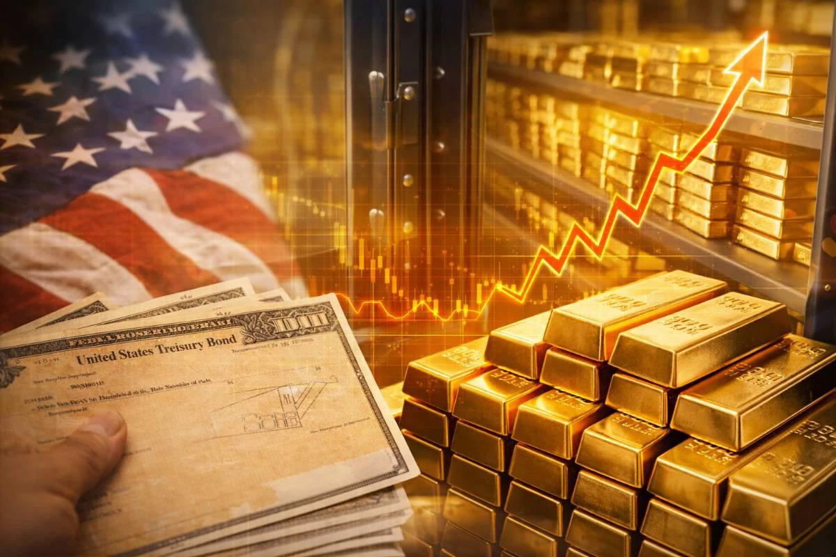 کاهش ارزش دلار و قیمت طلا