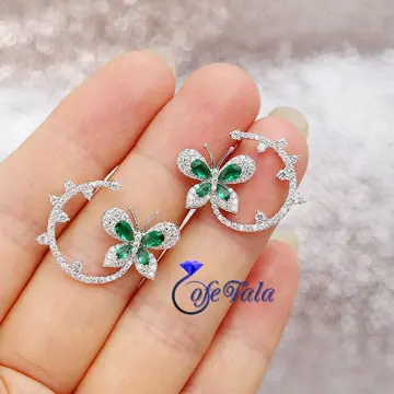 Butterfly earrings گوشواره پروانه