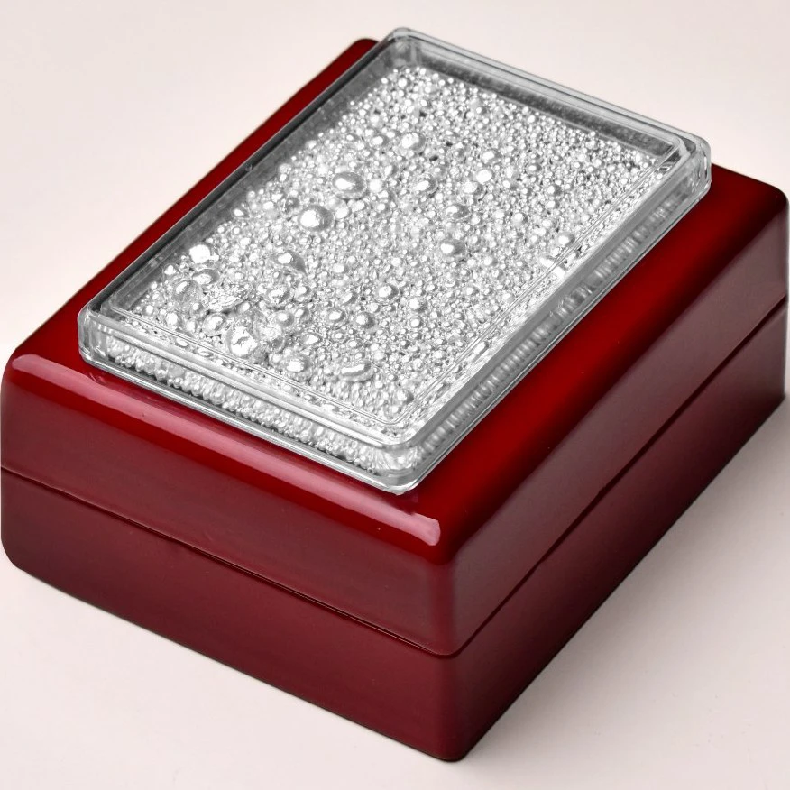 ساچمه نقره 100 گرمی عیار 999