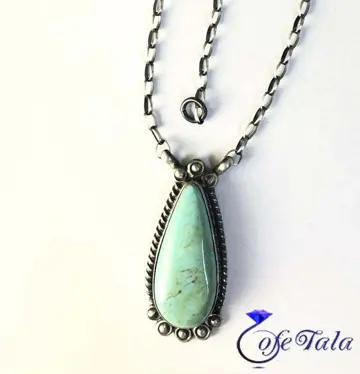 گردنبند فیروزه مدل 6975