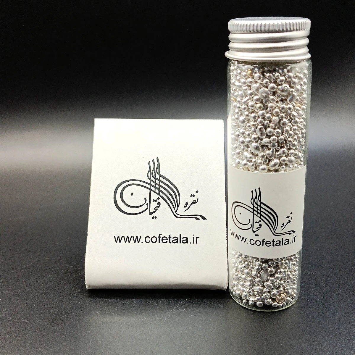 خرید فروش نقره ساچمه اماراتی 800 گرمی عیار 999