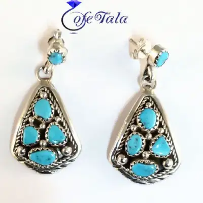 گوشواره فیروزه 8051