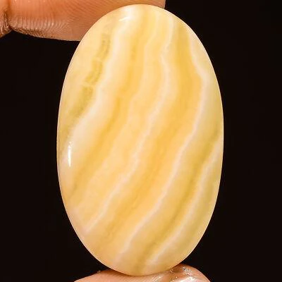 عقیق زرد رگه دار