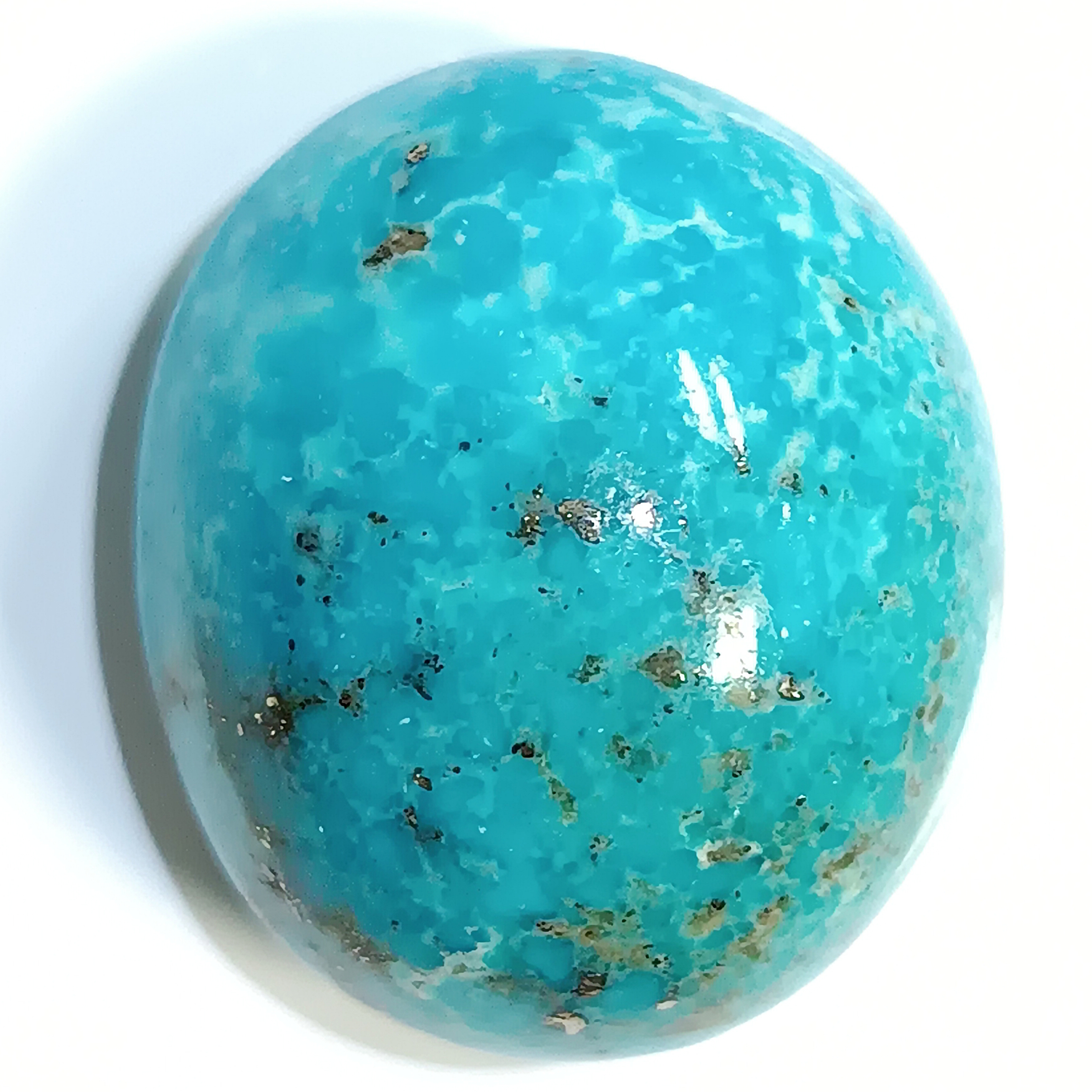 فیروزه کرمان احیاء گرید AA وزن 10.4 گرم با شناسنامه بین المللی iga-global.com