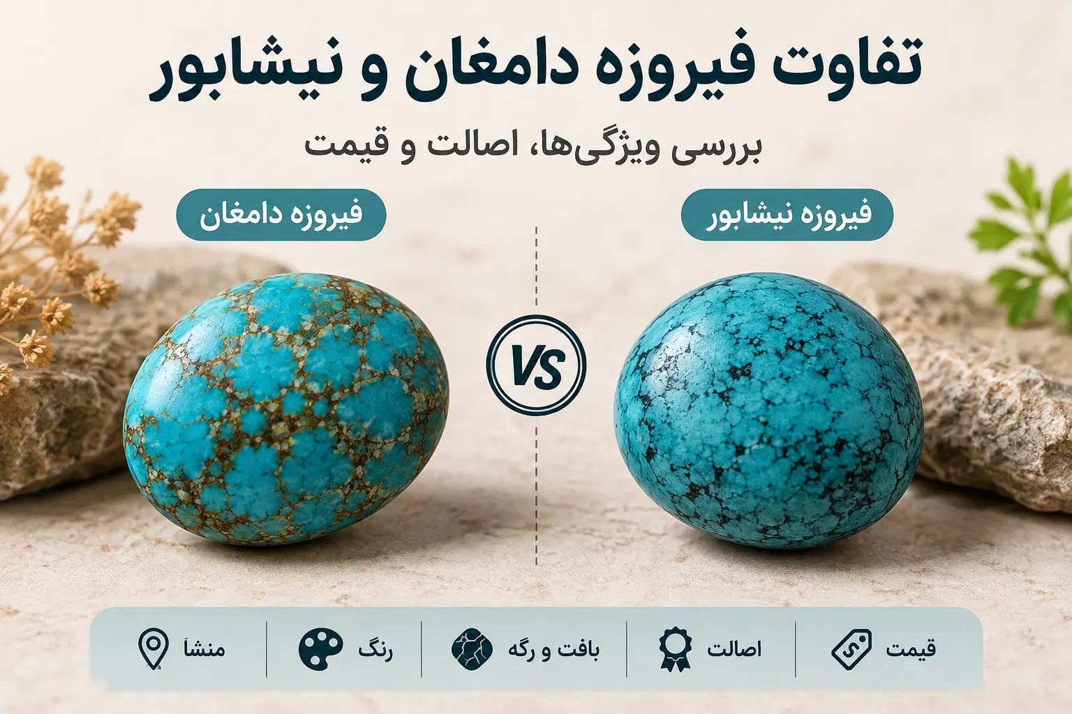 فیروزه نیشابور و دامغان